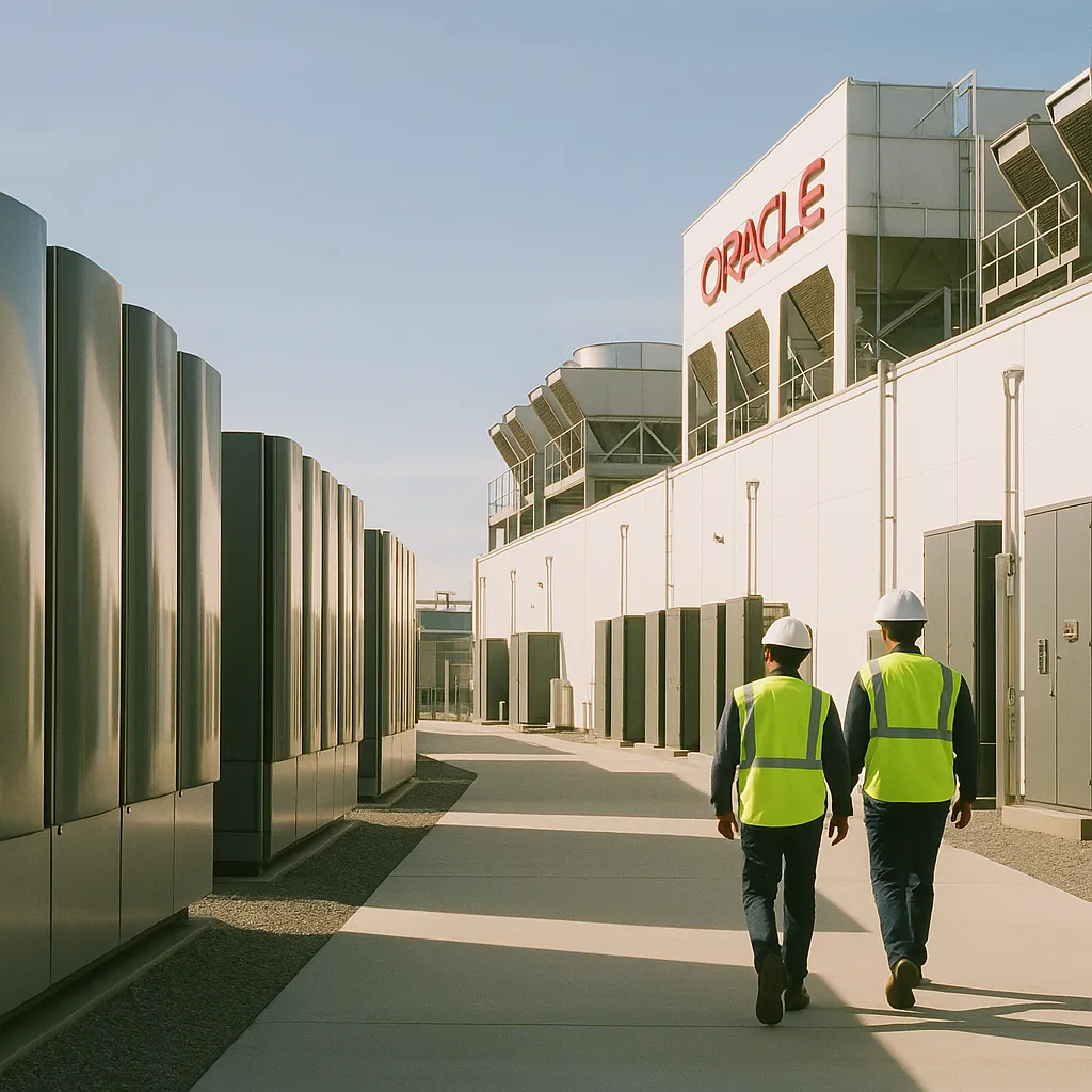 A data center featuring Data Centers, data centers, related to Bloom Energy and Oracle Are Building AI Data Centers That By