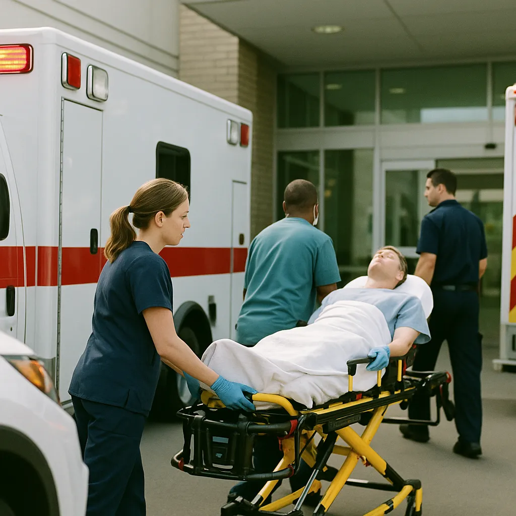 A newsroom featuring vehicles, patient, related to Daily AI Briefing — 2026-04-20