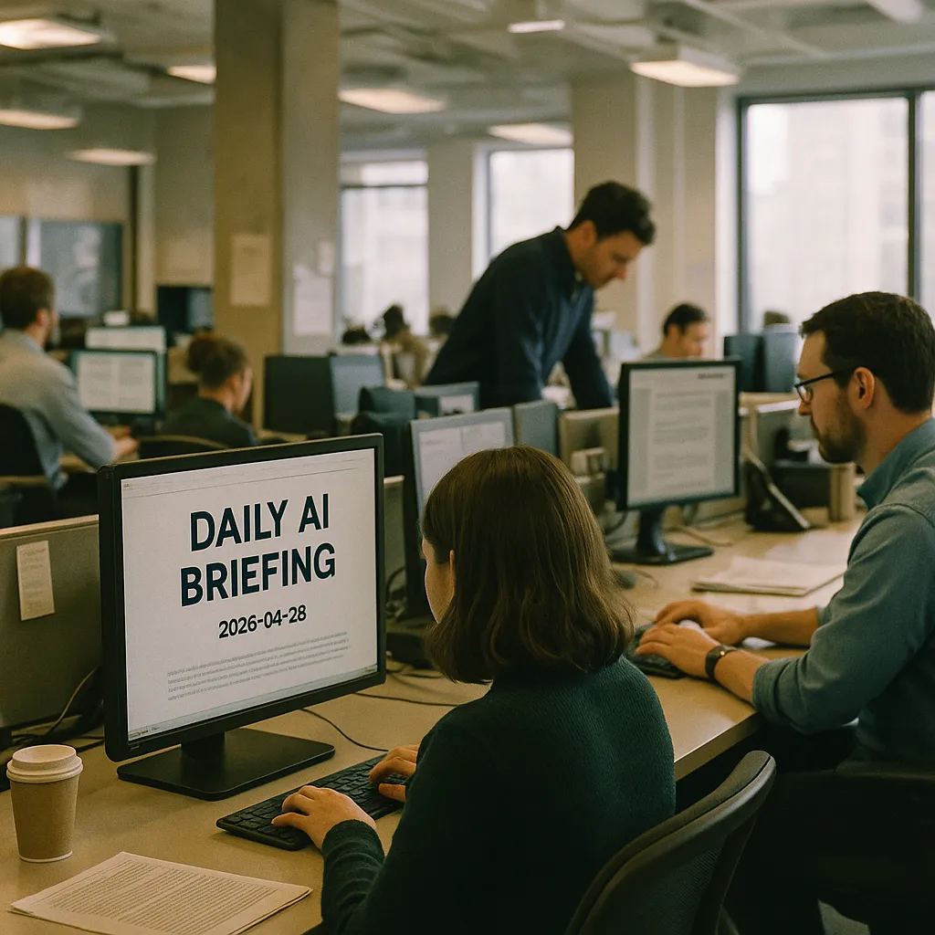 A newsroom related to Daily AI Briefing — 2026-04-28
