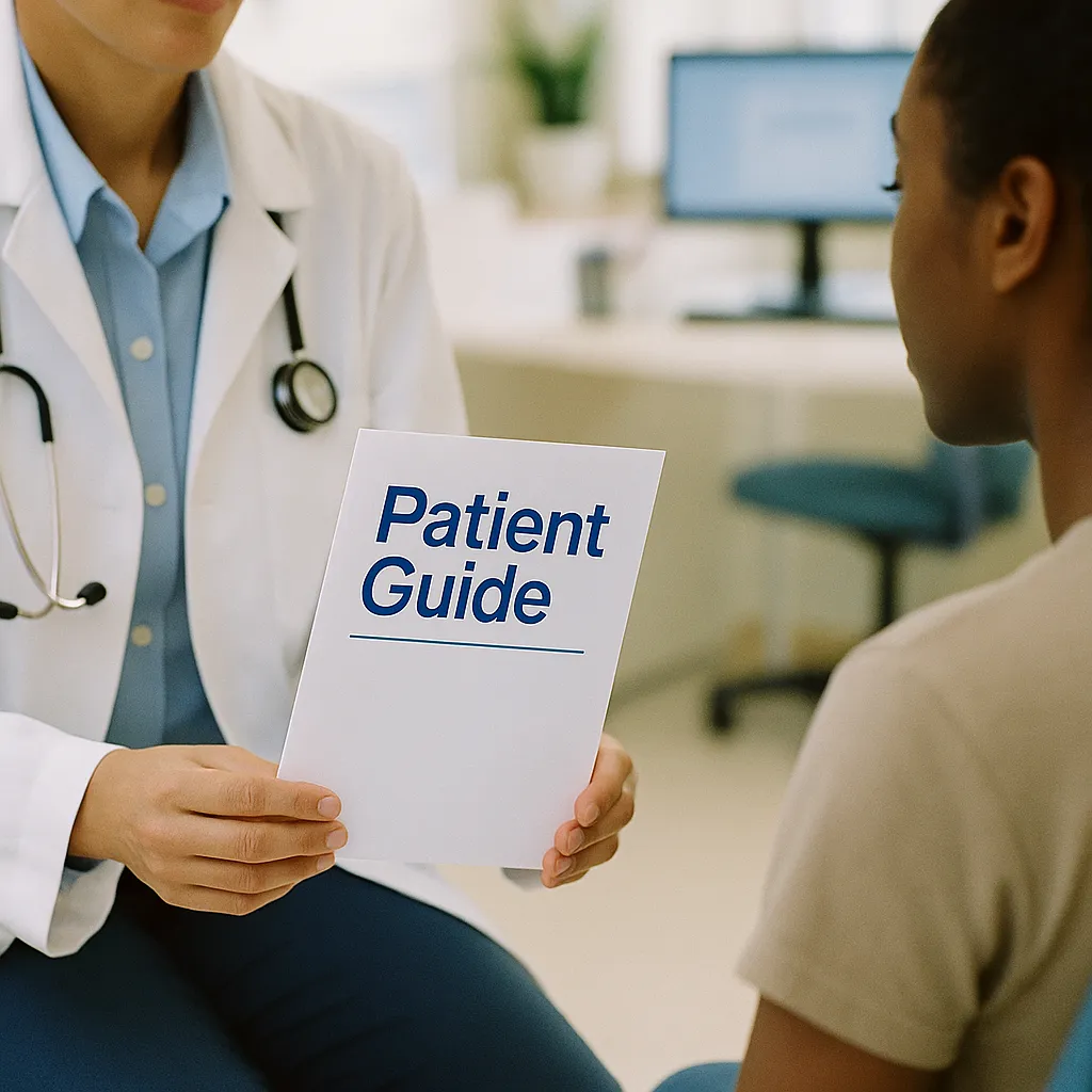 A medical facility featuring document, patient, related to The AMA Just Released Its First Official Guide for Patients 