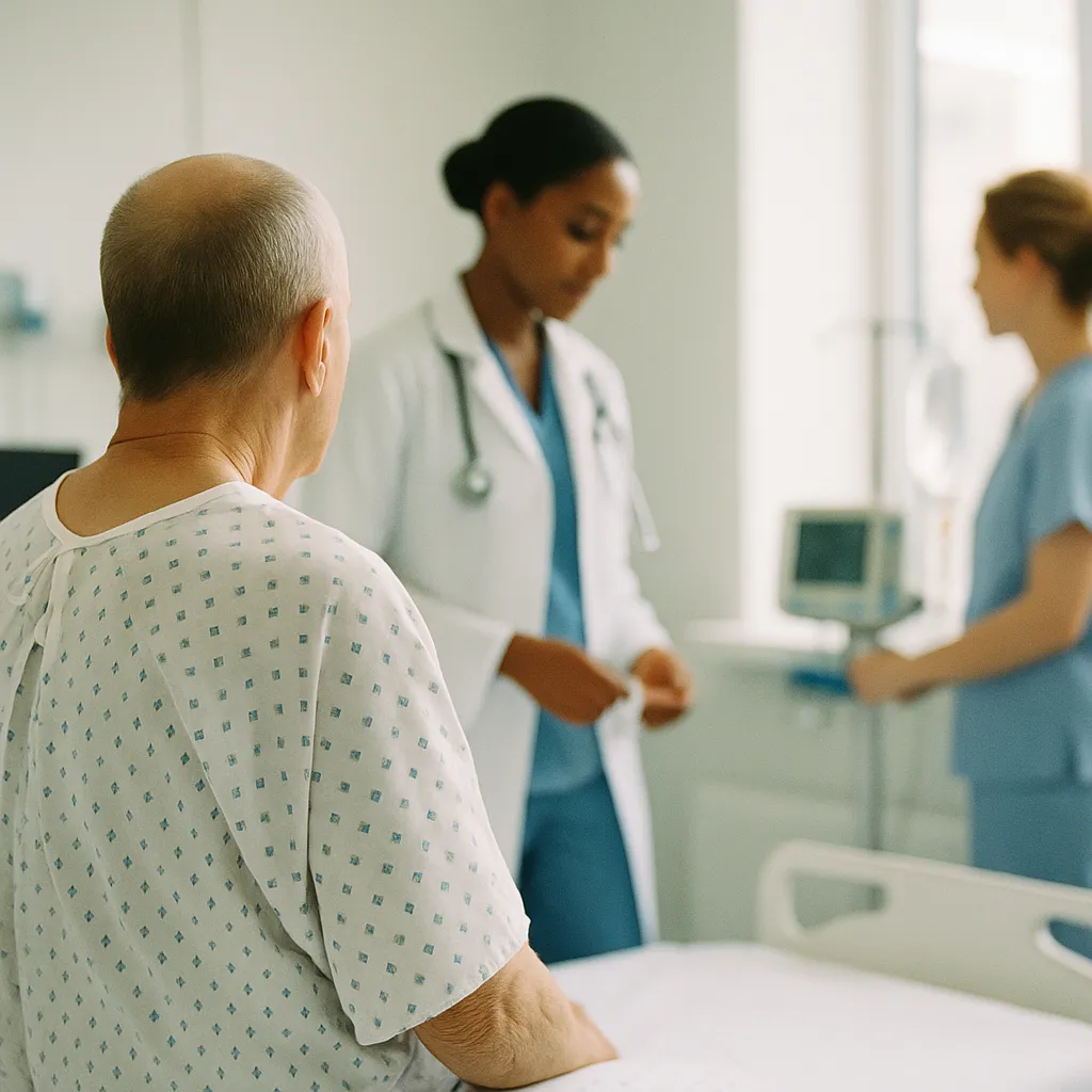 A medical facility featuring patient, crop, related to $200 Million, Four-Year AI Partnership Targeting Global Heal
