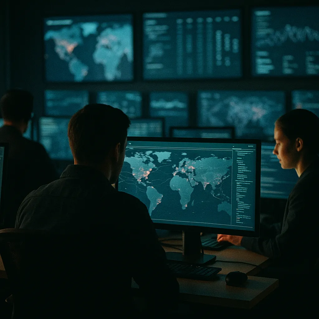 A cybersecurity operations center related to the Threat Was Already Everywhere