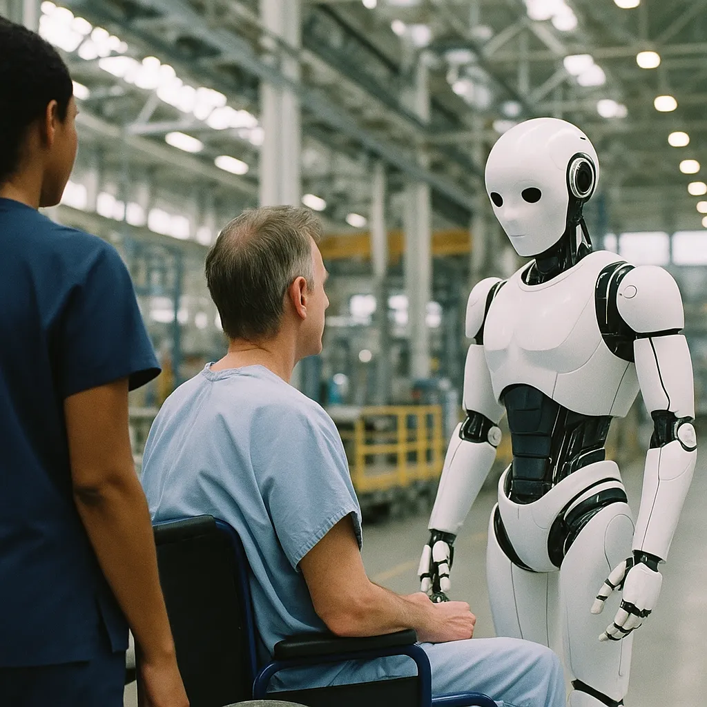 A FACTORY featuring patient, Robot, related to Daily AI Briefing — 2026-05-14