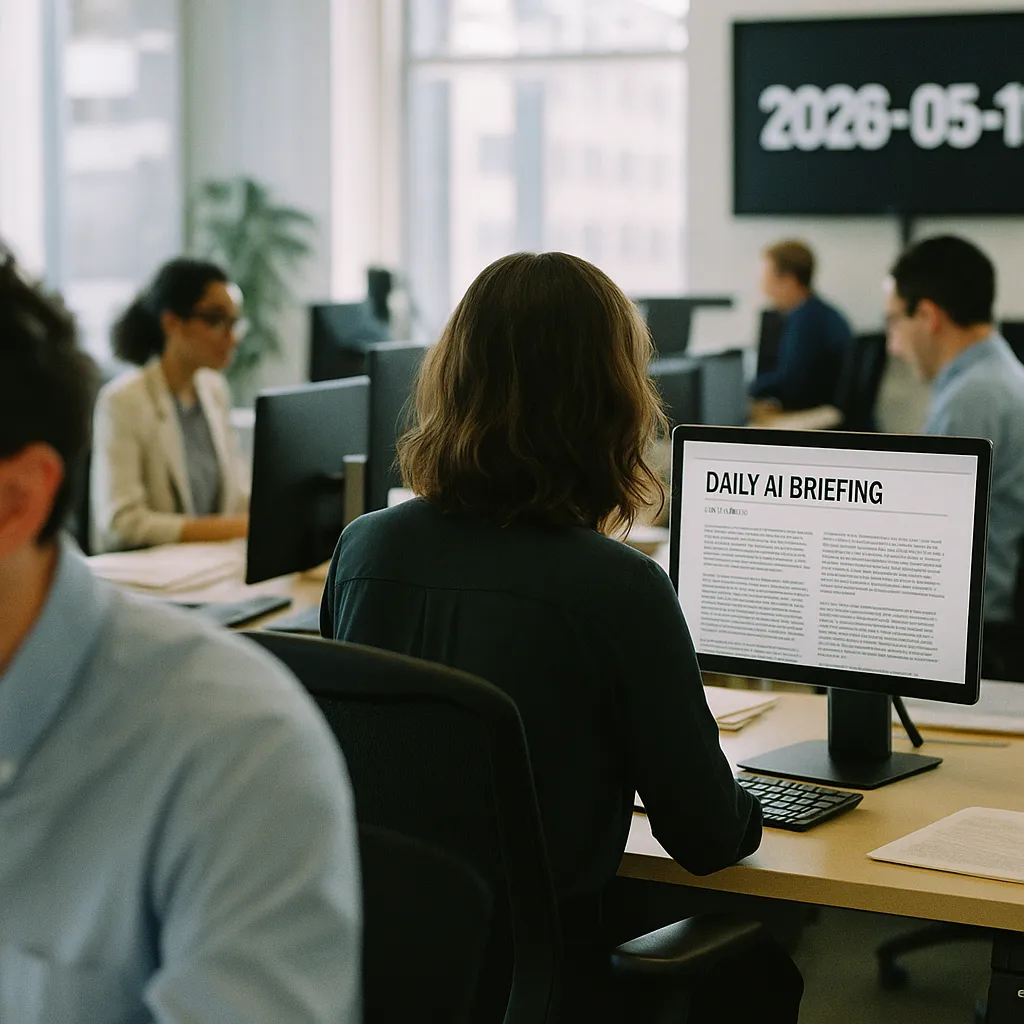 A newsroom related to Daily AI Briefing — 2026-05-15