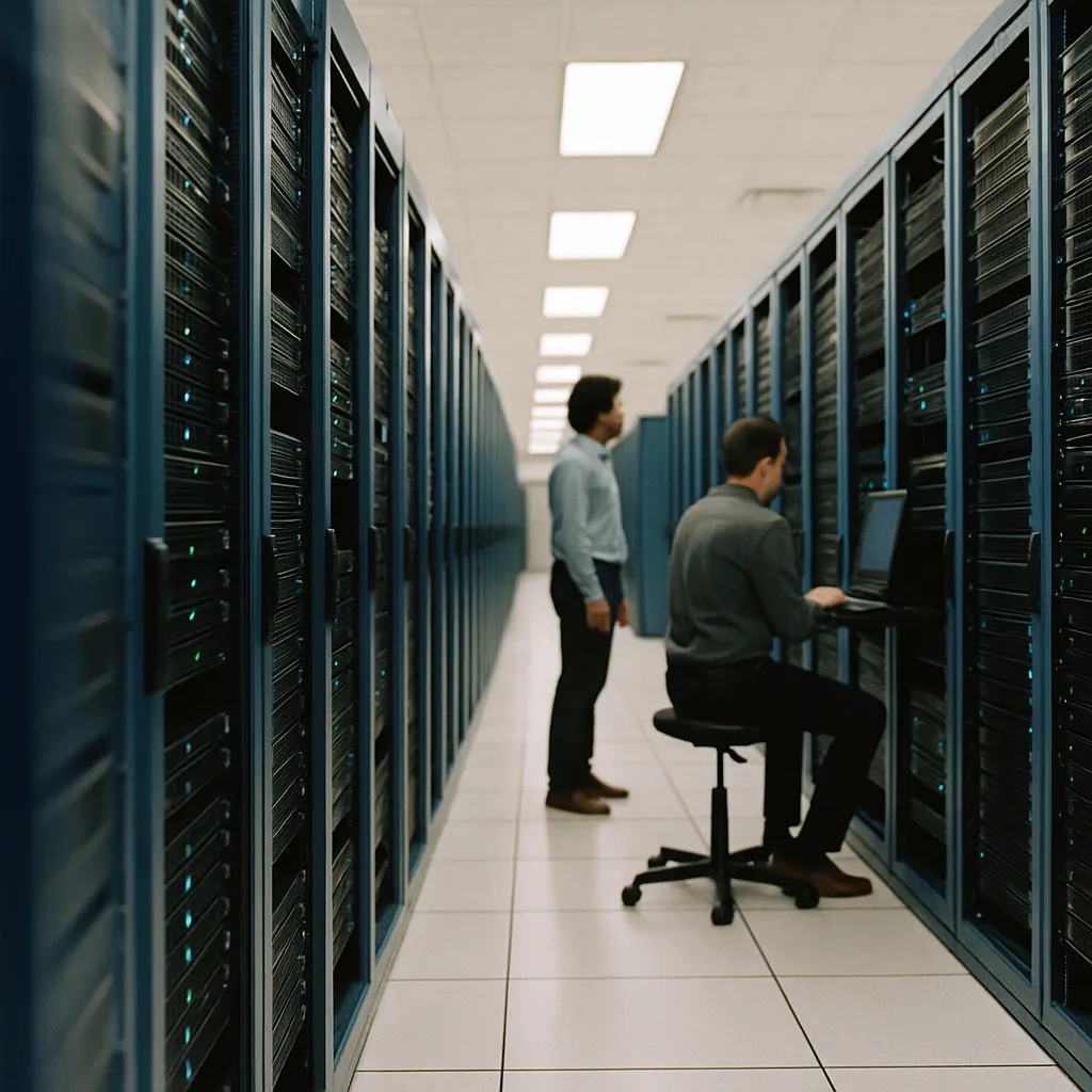 A data center featuring data center, data centers, related to Daily AI Briefing — 2026-05-22 from an unusual angle or perspective
