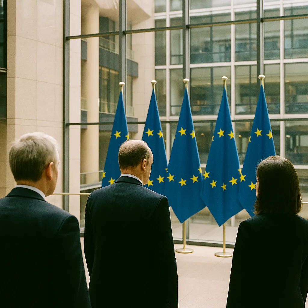 A government building interior related to EU Council and Parliament Reach Deal to Simplify AI Act—Here
