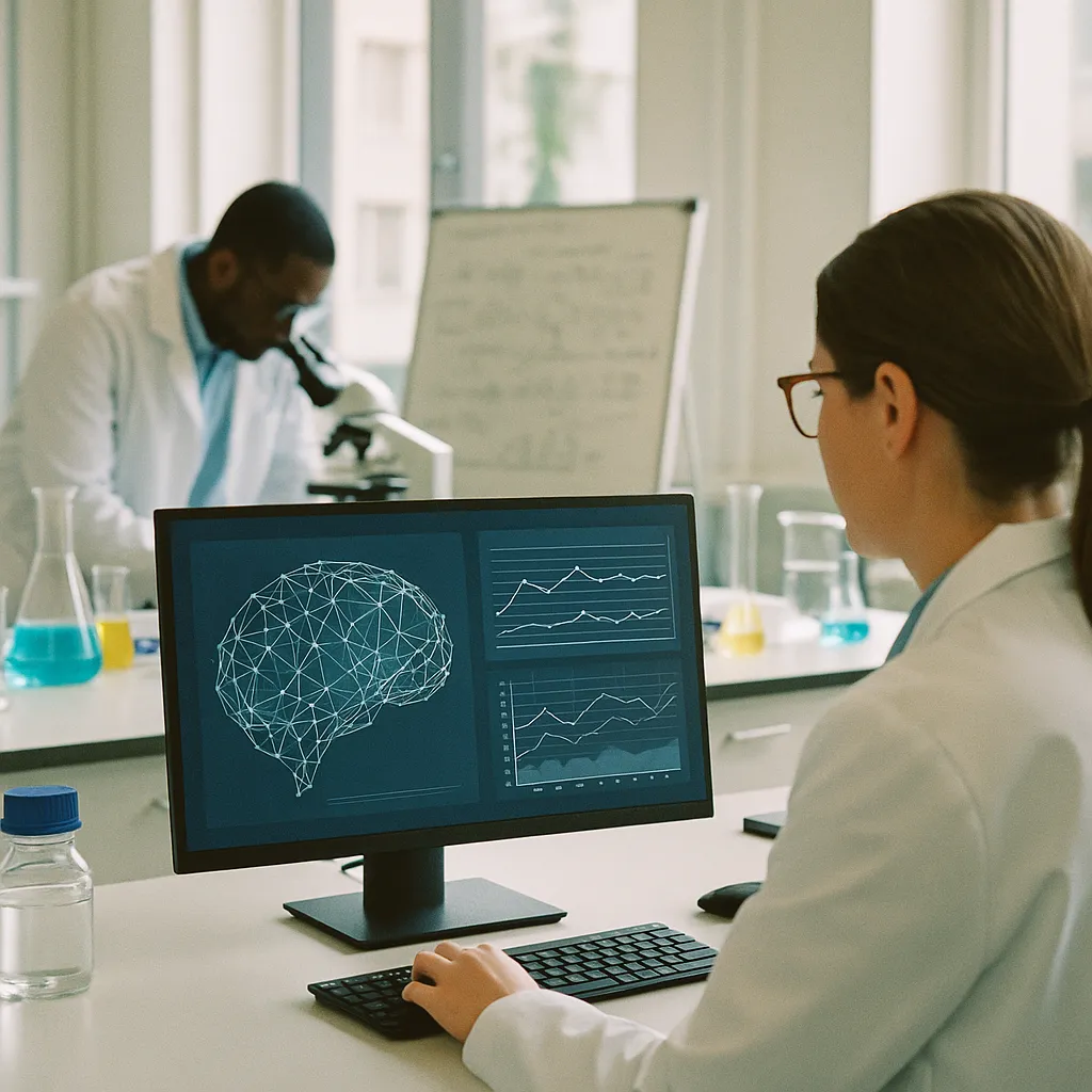 A research laboratory featuring field, related to an AI model for Science to Help Researchers Model Complex Sy