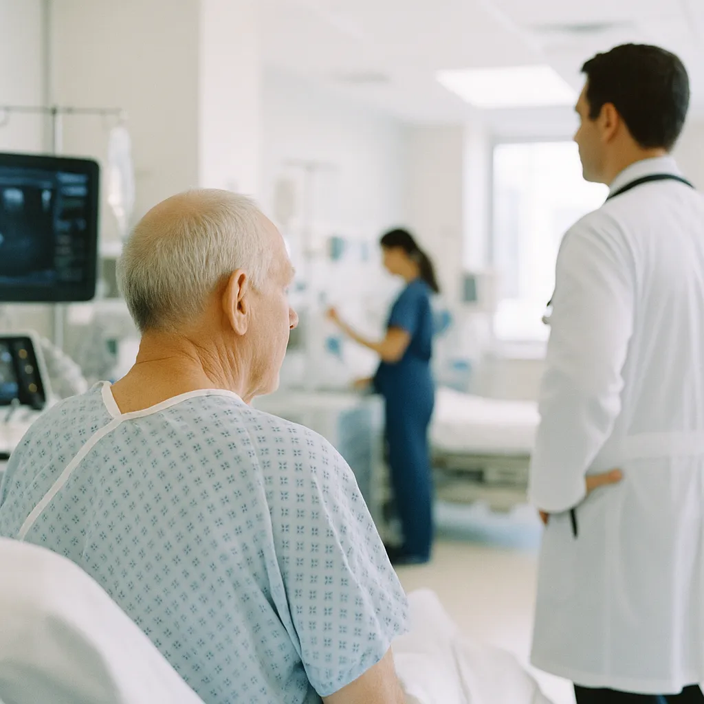 A hospital featuring patient, related to Harvard Study: AI Outperformed Emergency Room Doctors on Dia