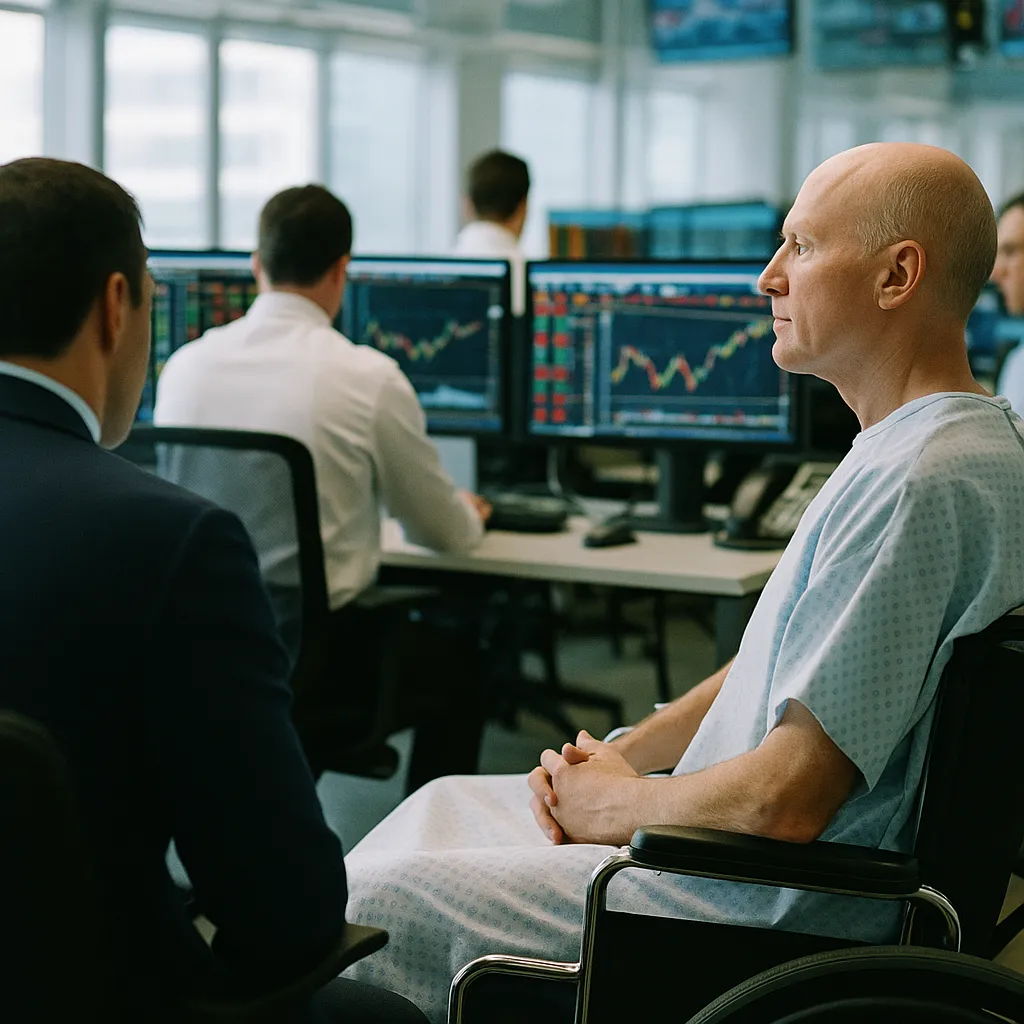 A financial trading floor featuring patient, related to Insurers Win Approval to Exclude AI Liability From General P