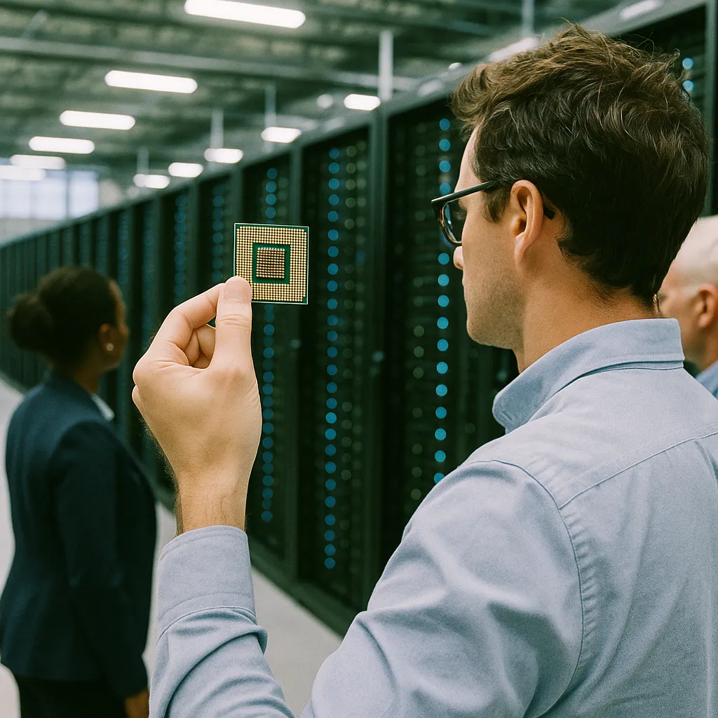 A data center featuring Chip, chip, related to MIT Researchers Develop Tool to Estimate AI Power Consumptio