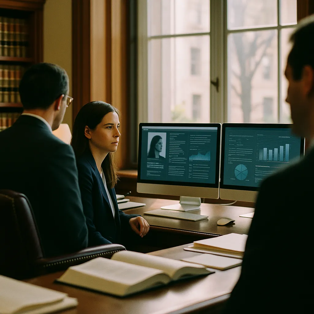 A law office featuring interface, related to Shivon Zilis Served as Musk's Covert Eyes Inside the Company