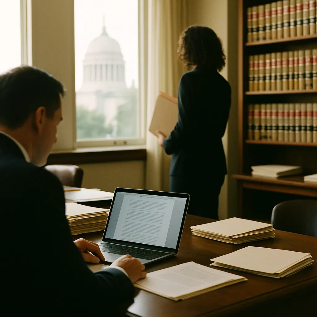 A law office related to Oregon's Top Court Warns AI-Generated Erroneous Filings Are 