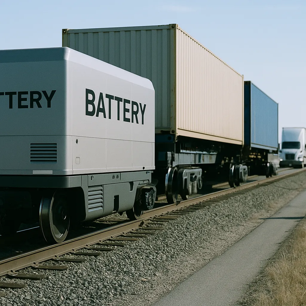A highway featuring battery, trucks, related to Parallel Systems Hits $100M Total Funding to Bring Autonomou