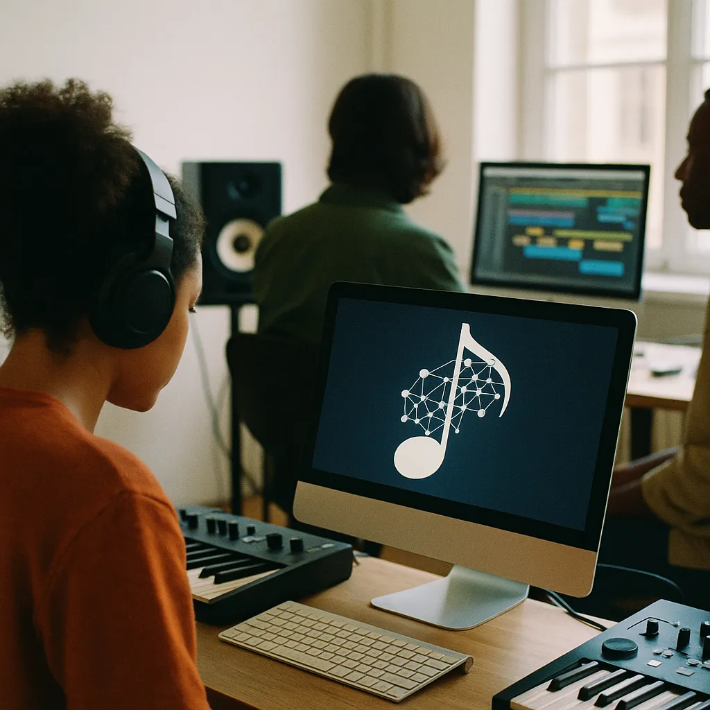 A studio related to AI Music Platform That Explicitly Refuses to Claim Authorshi