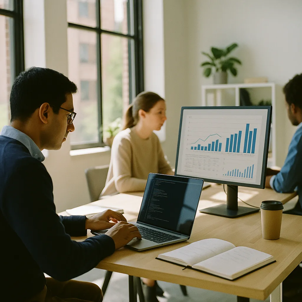 A modern workplace related to Yale Budget Lab: The Labor Market Data Shows AI Still Isn't 