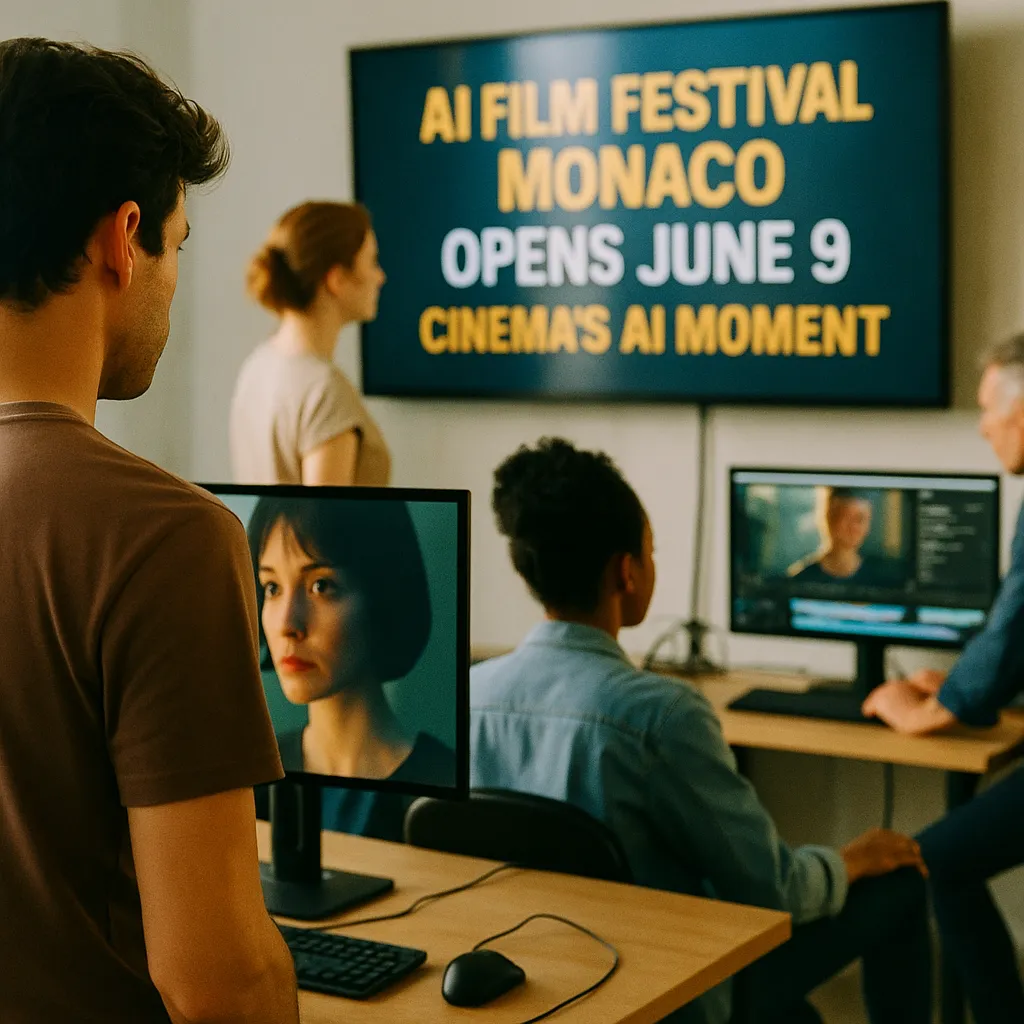 A studio related to AI Film Festival Monaco Opens June 9 — Cinema's AI Moment Go