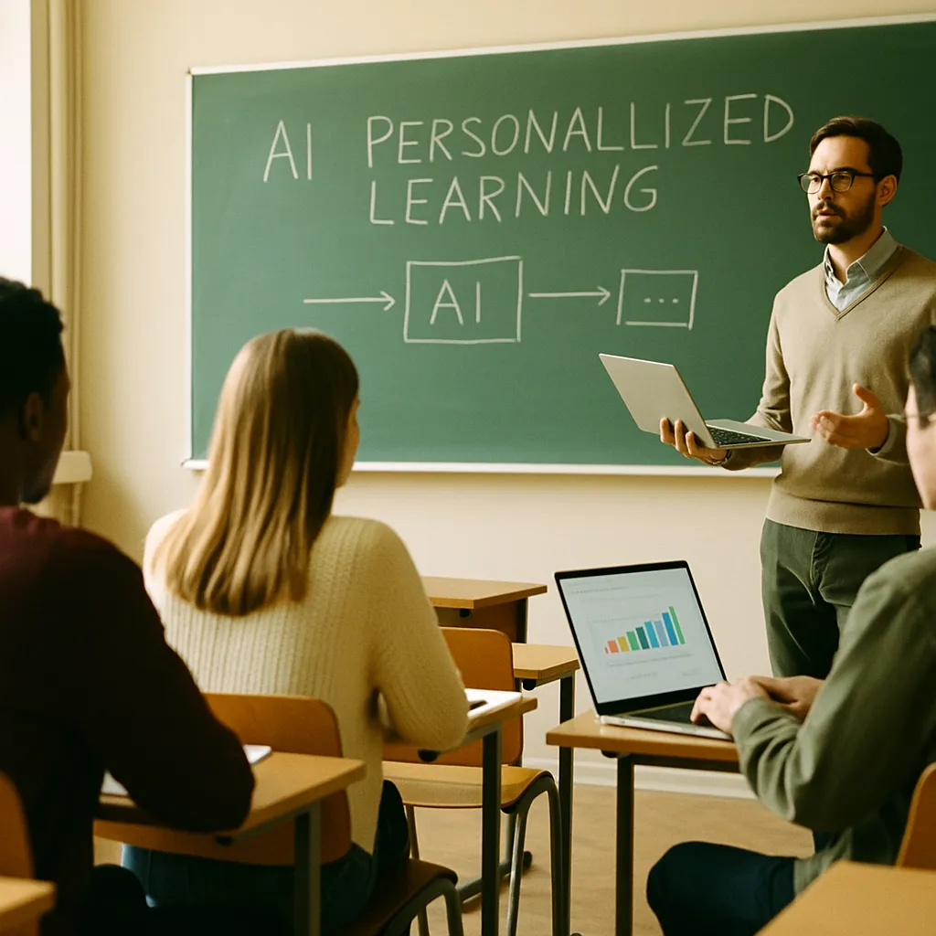 A university classroom related to AI Personalized Learning Is No Longer a Premium Add-On. It's