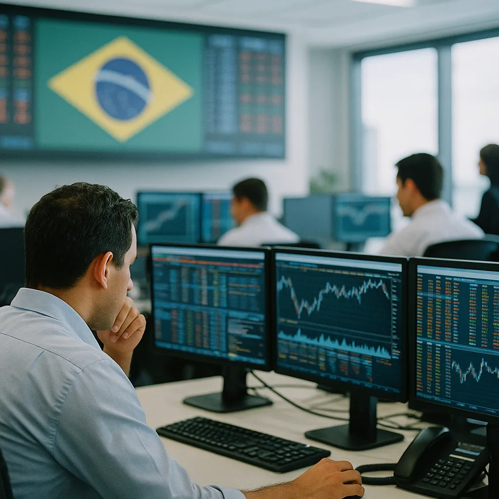 A financial trading floor related to Brazil Becomes First Country to Let Citizens Query Bank Acco