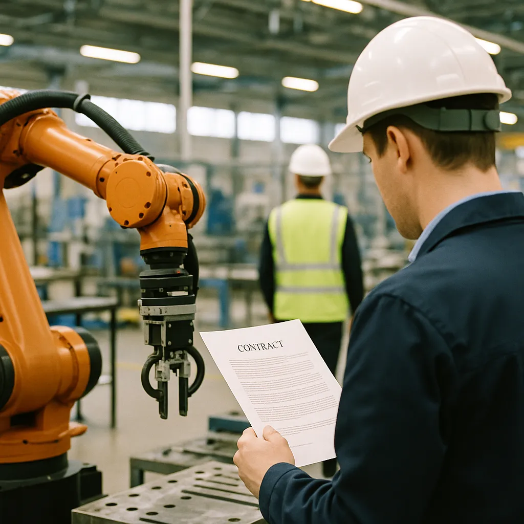 A factory featuring Contract, contract, related to Robotics Partnership to Reshape Contract Manufacturing at Sc