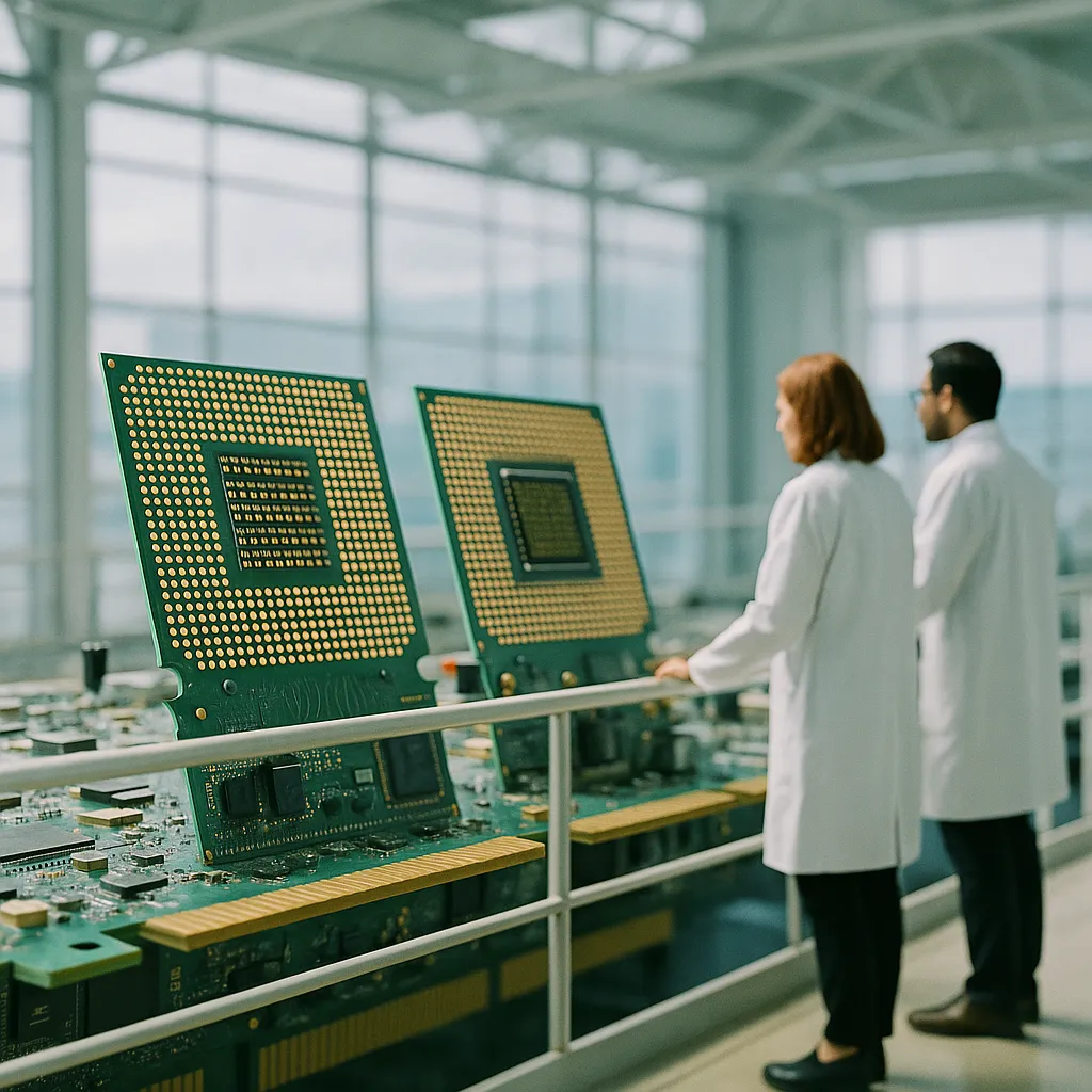 A bridge featuring chips, related to a chip manufacturer Unveils Ising: Open-Source AI Models Bui