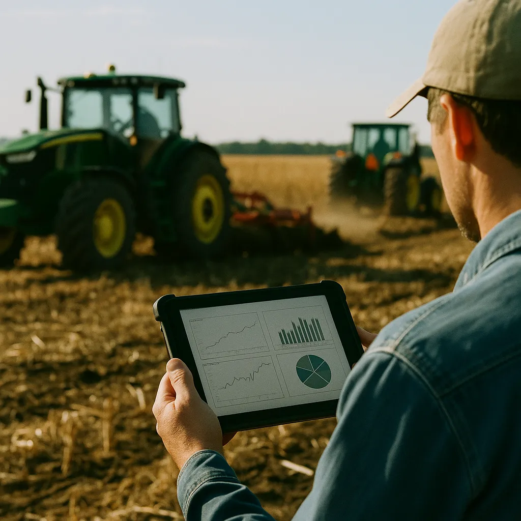 A Farm featuring tractors, monitors, related to Daily AI Briefing — 2026-09-30
