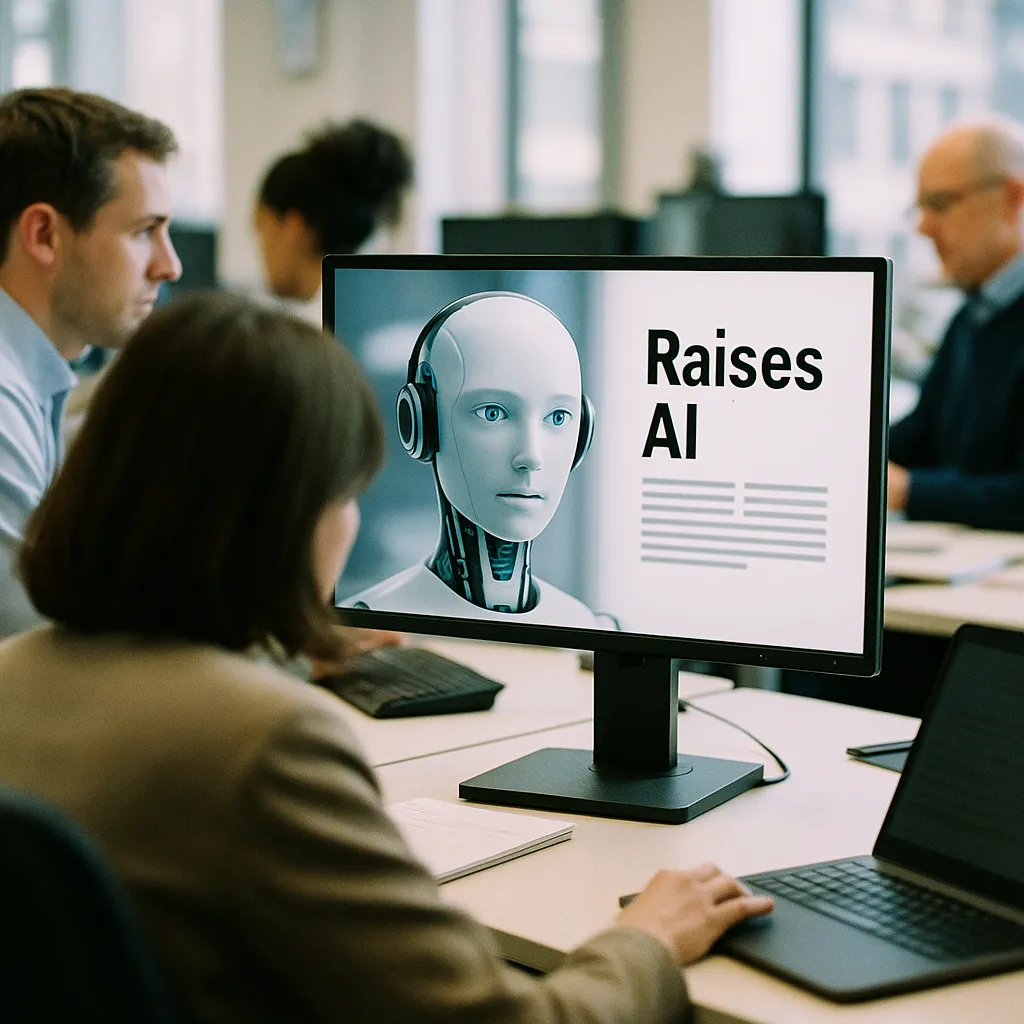 A newsroom related to an AI safety company's an AI assistant Raises Riemann Hypoth
