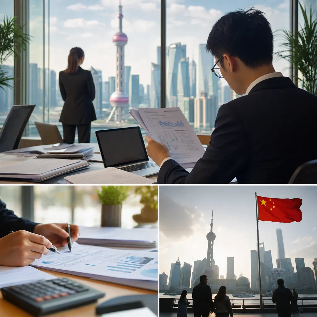 A modern workplace featuring documents, related to China Becomes First Major Economy to Mandate Employment-Risk