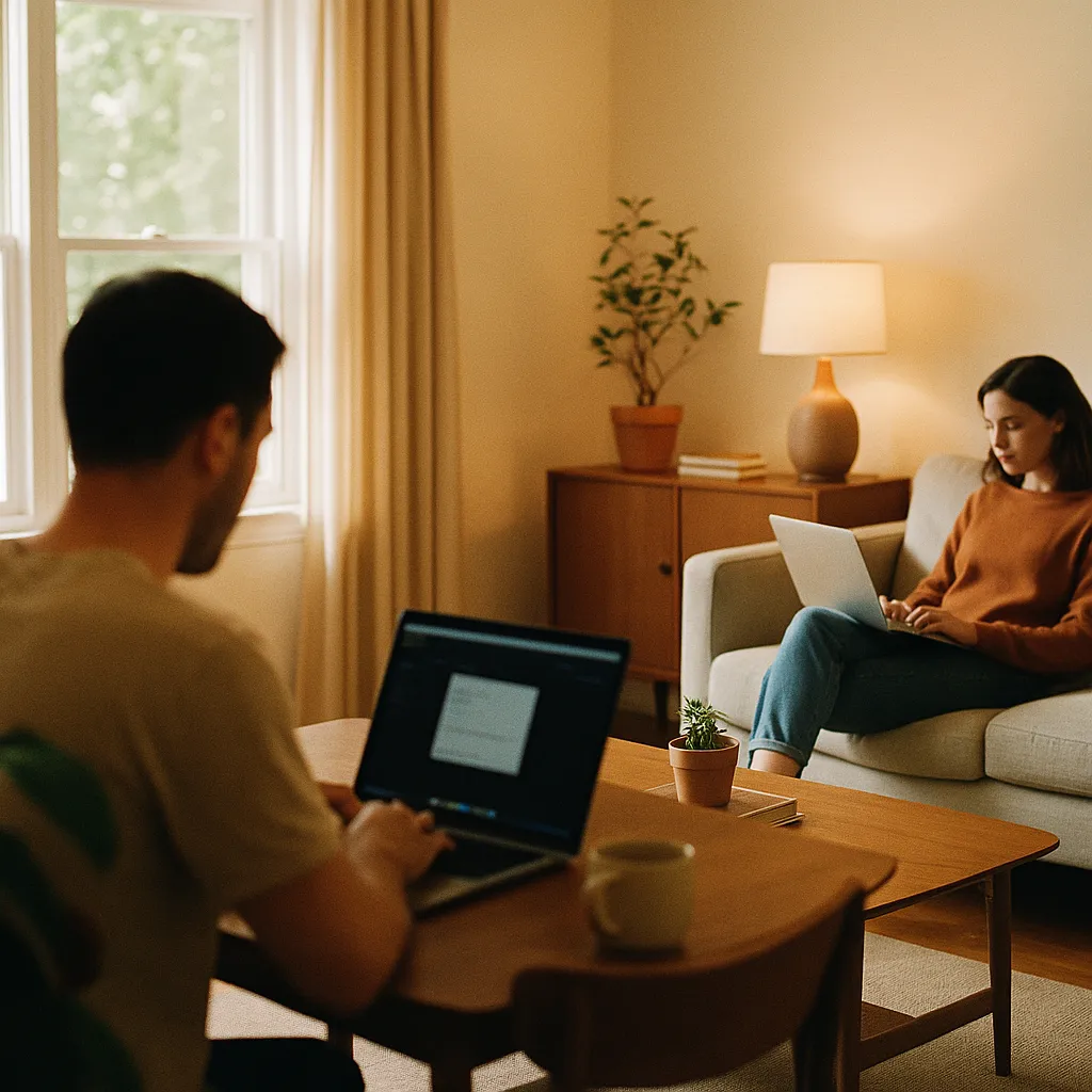 A modern home interior related to Five AI Platforms Launched in Six Weeks — and Nobody Has Won