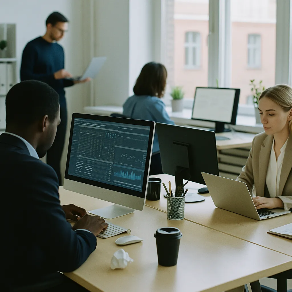 A office related to Only 16% of Financial Firms Have Embedded AI in Live Regulat