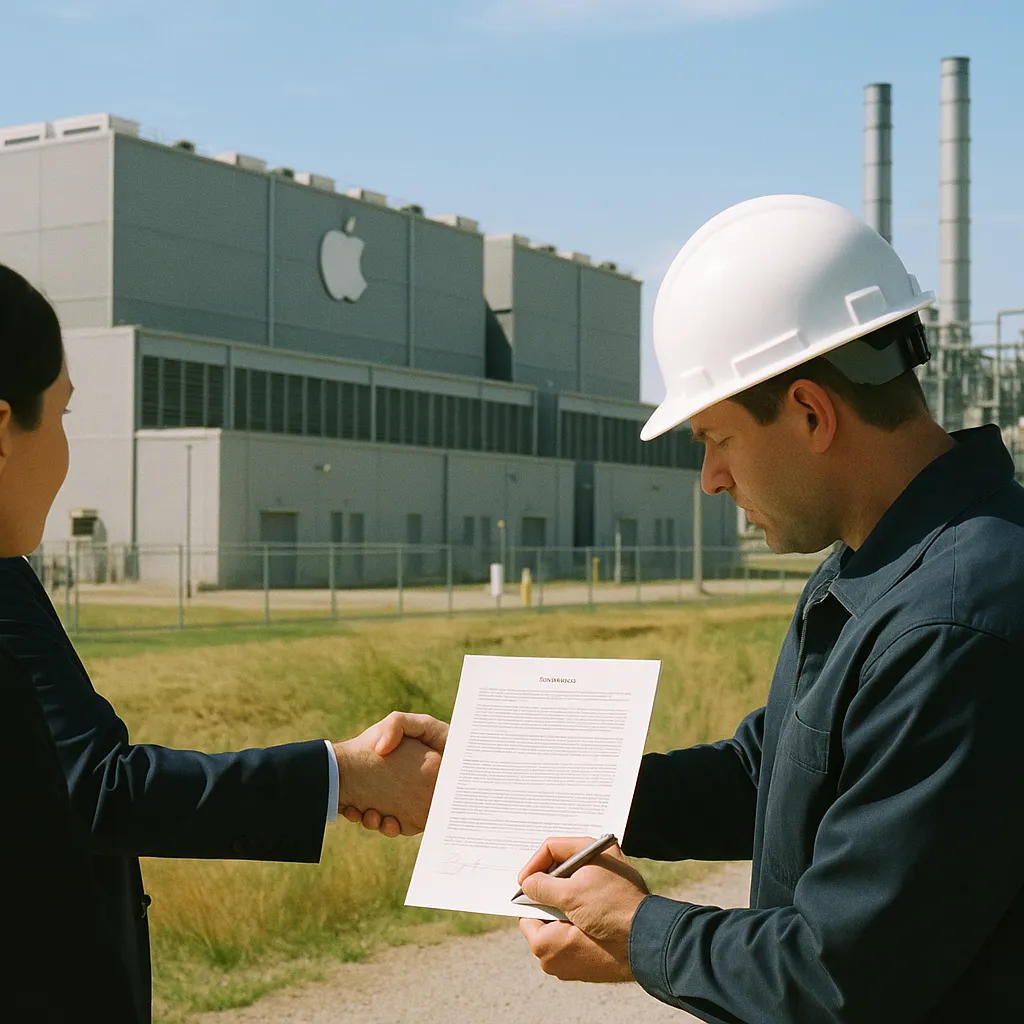 A energy facility featuring data centers, contract, related to a major tech company Signs 3.6 GW Power Deal With Constellat