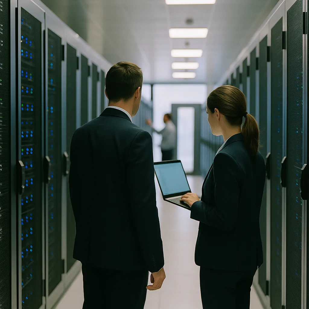A data center featuring data center, related to Plans for Its First Dedicated AI Law, Targeting 2027 Introdu