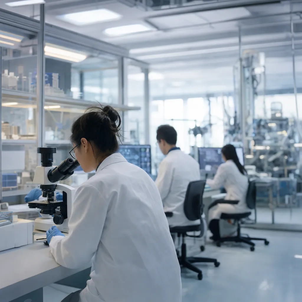 A research laboratory featuring field, related to a major AI company Claims Its AI Has Disproved the Exponenti