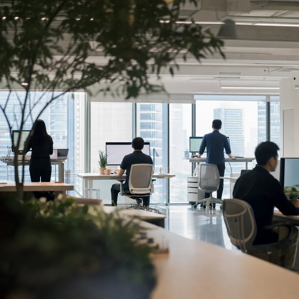 A modern workplace related to Oracle Lays Off 21,000 as AI Automation Hits Fastest Pace Ye