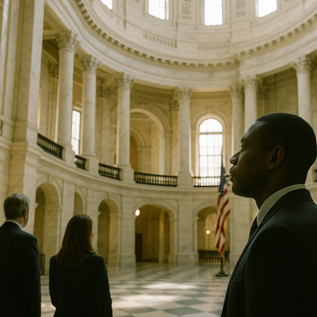 A government building interior related to AI Threatens American Workers — and Most Think Washington Is