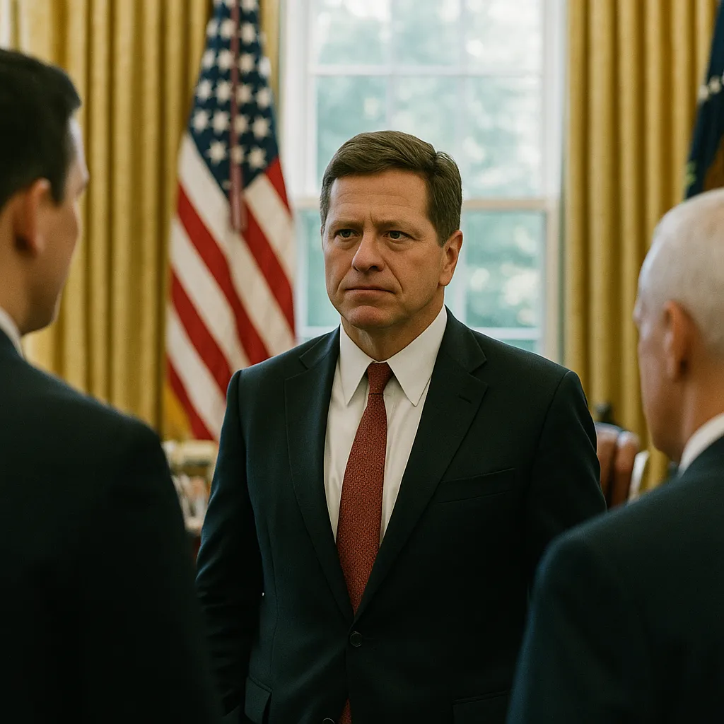 A office related to Trump Expected to Name DNI Jay Clayton as New White House AI