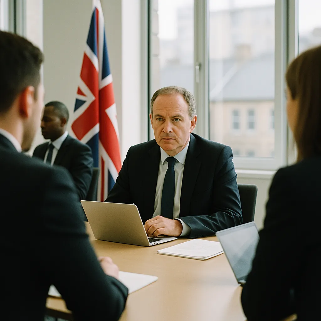 A Office related to UK Regulator Secures AI Data Pledges From 10 Major Firms, Op