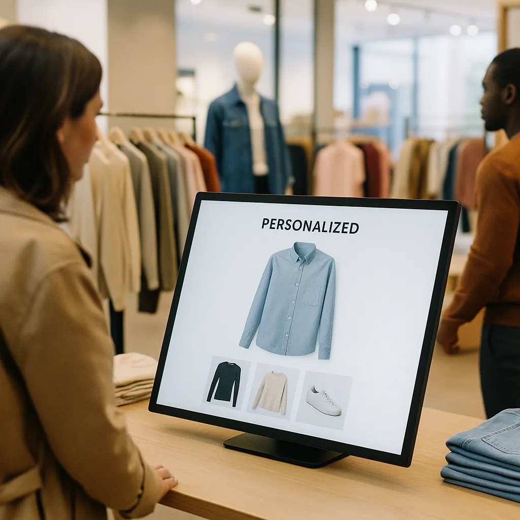 A retail store featuring display, related to Very Group Scales AI Personalization Across Full E-Commerce 
